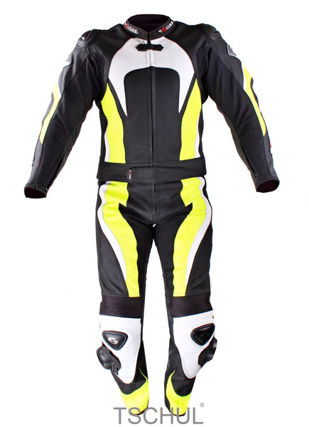 (575) zweiteilige Racing Motorrad-SportKombi "FLUORESCENT"