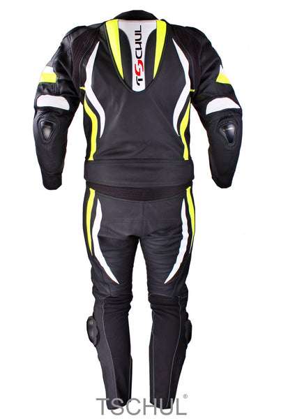 (575) zweiteilige Racing Motorrad-SportKombi "FLUORESCENT"