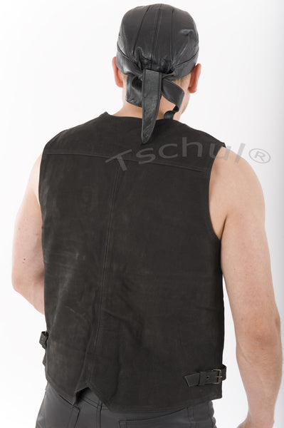 700 Herren Lederweste "Basic"