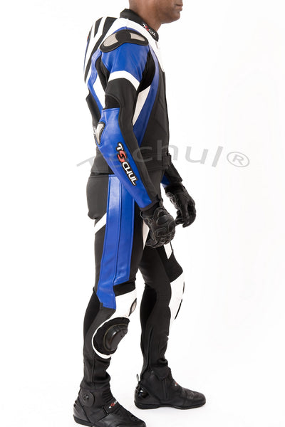 (737) Herren-Motorradkombi *Blue*