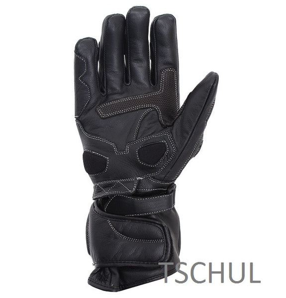 (230) Motorrad-Sporthandschuh Carbon Schutz *All Black*