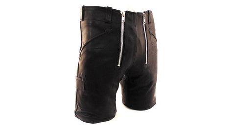 (461) Herren Lederhose Kurz in *ZIMMERMANN-LOOK* Rindsleder