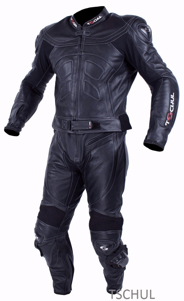 725) Herren-Motorrad kombi *All Black*