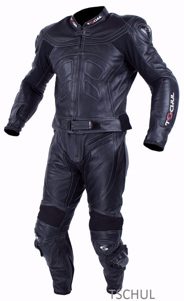 (725) Herren-Motorrad kombi *All Black*