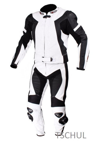 (737) Herren Motorradkombi *White*