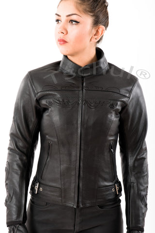 839 Damen Lederjacke