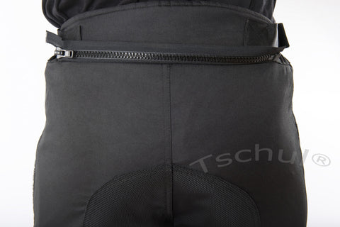 842 Herren Cordura-Motorradhose All Black